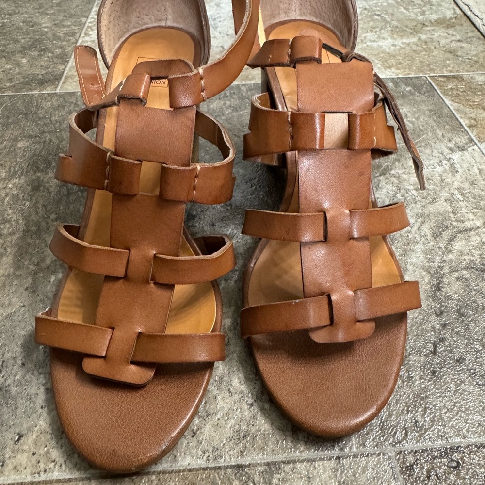 Brown Leather Sandals